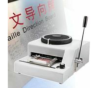 Manual Coding Machine, Card Embossing Maker, With Anti Slip Handle, 72 Coded Characters, Adjustable Spacing, For Invitations And Birthday Cards~/
