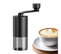 Manual Coffee Grinder - Ceramic Core Stepless Control 36g 19g | Hand Cranked Burr Mill Infinitely Tuned Portable Fresh Bean Processor | Precision Grinding for Espresso Pour Over Camping Travel Use