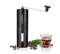 Manual Coffee Grinder for Espresso, French Press and Travel, Hand Crank Ceramic Burr Grinder Compatible with AeroPress, Drip Coffee and Turkish Brew