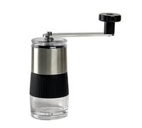Manual Coffee Grinder - Stainless Steel with Ceramic Grinding Core, Hand Cranking Bean Mill, Compact & Portable Design