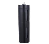 Manual Coffee Grinder with Adjustable Selector, Ceramic Burr | ABS Shell, Long Hand Crank, Bottle Body, for Office Breaks and Travel Gear, Easy Cleanup