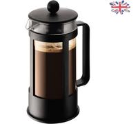 Manual Coffee Maker - 3-Cup Kenya French Press with Stainless Steel Plunger