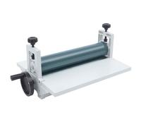 Manual Cold Hot Roll Laminator, 350mm Lamination Machine for Mounting Posters, Advertising Photos, Book Covers, 14 Inch Foldable Design