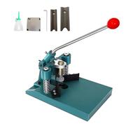 Manual Corner Rounder Cutter, Heavy Duty Paper Corner Rounder Punch with R6 and Interchangeable R3-R13 Blades, 3cm Cutting Thickness, for Cutting Business Cards Photo Booklet(R6+R8)