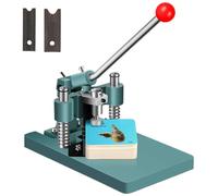 Manual Corner Rounder Die Cutter, Heavy Duty Desktop Corner Rounding Machine with 2 Dies - R6 (1/4") & R10 (3/8"), 30mm Cutting Thickness for Paper Cutting