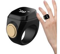 Manual Counter - 0.86 Inch ABS Ring Counter | Digital Device - Smart Finger Counter for Tracking Sports Activities, Meetings and Daily Exercises, Lightweight, Ergonomic and Practical