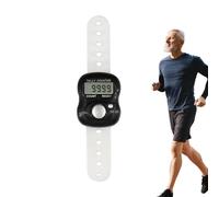 Manual Counting Counter - Resettable Clicker Counter, Portable LCD Counter | Manual Tachometer with Digital Display for Precise Coaching, Knitting, Golf and Counting Activities