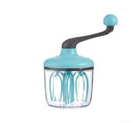 Manual Crank Egg Beater for Home Cooks and Bakers Seeking Consistent Results When Whisking Eggs Frothing Milk or Blending Sauces (Green)