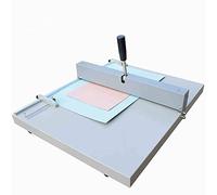 Manual Creasing Machine for A4 Paper and Card with Positioning Ruler - Desktop Paper Scoring Tool for High Gloss Covers and Book Scoring
