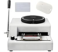 Manual Credit Card Embossing Machine, Precision Convex Embosser for VIP & Membership Cards, Adjustable Kerning, Easy Operation