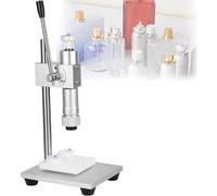 Manual Crimping Machine for Spray Bottles, 13-20mm Handheld Pump Capping Tool with Height Adjustment for Perfume Bottle Capper, Ideal for 15mm Capping