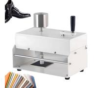 Manual Crockmeter Rub Fastness Tester, 20 Laps Handle Turns, 16mm Friction Head for Textile, Knitwear, Printing Color Fastness Detection