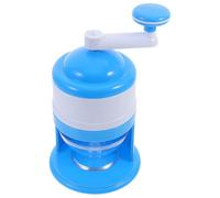 Manual Crushed Ice Slush Maker Cup for Home Kitchen Use Blue