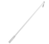 Manual Curtain Pull Wand Aluminum Alloy Sliding Rod White