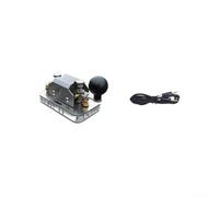 Manual CW Key Stainless Steel Smooth Bearing Pure Copper Contacts for Morse Code Learning and Radio Telegraph Training(A)