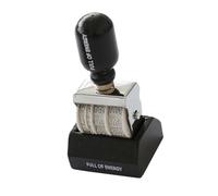 Manual Date Marker with Turning Mechanism Rubber Stamper Line Dater Rotating Date for School Office Use Creative Calendar for Journal