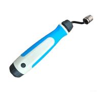 Manual Deburring Tool Handle Kit with M2 High Speed Steel Chamfering Cutter Heads, 90 Degree Countersink Set for Metal Plastic Rubber, Includes(BC1041+NG1000)