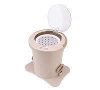 Manual Dehydrator, Efficient High Capacity 2500rpm Mini Portable Dehydrator Electricity Free for Socks for Baby Clothes for Travel for Small Clothes for Home (Apricot)