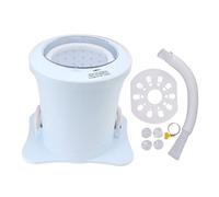Manual Dehydrator Mini Portable Dehydrator High Capacity Electricity Free Hand Drawstring Dehydrator for Dormitory Travel (Blue)