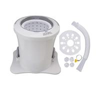 Manual Dehydrator Mini Portable Dehydrator High Capacity Electricity Free Hand Drawstring Dehydrator for Dormitory Travel (White)