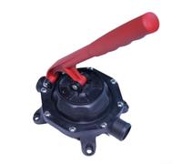 Manual Diaphragm Hand Bilge Pump 12 GPM Self-Priming Water Transfer Pump with Anti-Slip Handle for Small Boats Yachts Marine Safety Backup