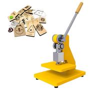 Manual Die-Cutting Press, 1-Ton Pressure Stamping Machine for Leather, Punching and Embossing, Ideal for Various Pressing Work