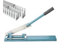 Manual Din Rail Cutter, Portable Cutting Machine for PVC Trunking, Plastic Wiring Duct, Shear Hand Trunking Cutter, 45°/90°Angle Adjustable, Width Adjustable (Without Ruler)