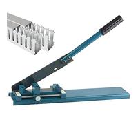 Manual Din Rail Cutter Tool,PE Plastic Pipes & Hoses PVC Trunking Cutter - Professional 45° 90° Adjustable Cutting Machine for Versatile Wire Slots - Ideal Wiring Duct Cutter
