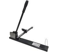 Manual DIN Rail Cutter with Measuring Ruler and Adjustable Positioning for Steel and Aluminum Alloys