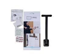 Manual Door Closer, Accessible Door Handle, Interior or Exterior, Durable, Swivels (Black)