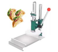 Manual Dough Roller & Sheeter - Stainless Steel Pasta Maker for Pizza, Pastry & Bread - Lightweight & Stable Control - 13cm Press Machine for Perfect Pie Crusts