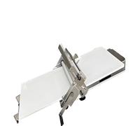 Manual Dough Sheeter - Commercial Stainless Steel Pasta Roller | Adjustable 0.1-40mm Thickness | Foldable Design for Pizza/Pastry/Cookie Dough (400)