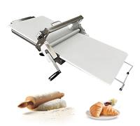 Manual Dough Sheeter, Folding Dough Sheeter, Stainless Steel Dough Sheeter, Counter Top Dough Sheeter, Manual Dough Sheeter, Commercial Dough Roller Sheeter, Dough Machine with Adjustable Th