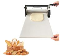 Manual Dough Sheeter for Croissants, Pizza & Pasta, Adjustable Thickness, Food-Grade Non-Stick Surface