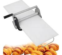 Manual Dough Sheeter for Pastry, Adjustable Thickness, Portable Pasta Roller, Ideal for Croissants and Homemade Pasta