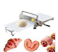Manual Dough Sheeter Machine Foldable Dough Rolling Machine, 2-25mm/0.07-1'' Adjustable Dough Press, 304 Stainless Steel Dough Laminator, Cortador de Masa Aplanadora para Panaderia y Cocina Small