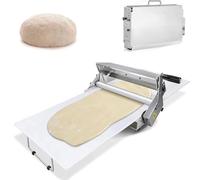 Manual Dough Sheeter Machine for Croissants, Pizza Dough, and Puff Pastry - Easy Rolling and Consistent Thickness