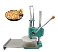 Manual Dough Sheeter, Pizza Dough Press Machine w/Cast Iron Base, Dual Plates, 304 Stainless Steel Manual Disc Dough Pastry Press Machine for Making Hand Pies, Bread Molds, Pie Crusts,32mode