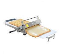 Manual Dough Sheeter - Stainless Steel Folding Dough Sheeter with Adjustable Thickness Board for Pastry, Croissant, and Pasta Baking, Perfect for Home or Professional Use