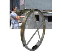 Manual Drain Cleaning Tool, Flat Iron Bar Sewer Unclogger for Outdoor and Commercial Use