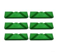 Manual Drill Bit Sharpener Jig for Bench Grinder - Accurate 118° & 135° Angle Restoration, Wear-Resistant Plastic Tool for Metalworkers and DIY Enthusiasts(6PCS Green 135°)