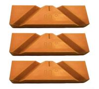 Manual Drill Bit Sharpener Jig for Bench Grinder - Accurate 118° & 135° Angle Restoration, Wear-Resistant Plastic Tool for Metalworkers and DIY Enthusiasts(3PCS Orange 90°)