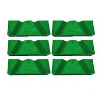 Manual Drill Bit Sharpener Jig for Bench Grinder - Accurate 118° & 135° Angle Restoration, Wear-Resistant Plastic Tool for Metalworkers and DIY Enthusiasts(6PCS Green 118°)