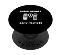 Manual Driving Stick Shift Clutch Control Humor PopSockets Adhesive PopGrip