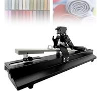 Manual Dry Wet Rubbing Fastness Tester, Digital Display Crockmeter with Dual Bearing, 16mm Head Diameter 104mm Stroke for Textile Color Fastness Testing