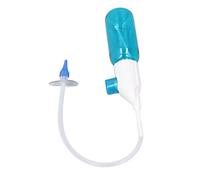 Manual Ear Cleaning Kit Gentle Ear Wax Removal System with 2 Type Ear Tips for Adults Kids, Portable Ear Irrigation Flushing for Home Travel Use