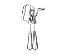 Manual Egg Beater - Crank Whisk | Ergonomic Hand Mixer For Kitchen And Baking | Portable & Dishwasher Washable Rotating Whisk | Ideal For Eggs And Light Pasta
