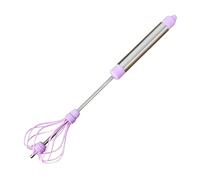 Manual Egg Beater - Semi-Automatic Hand Mixer | Portable Kitchen Tool For Baking And Sauces | Handheld Egg Whisk Baby Food Preparation, Restaurant Use, Dining Room Gathering Cooking Aid