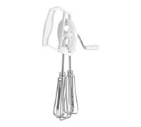 Manual Egg Blender Mixer Beater, Stainless Steel, White - Efficient Whipping, Ergonomic Non - Slip Handle, Ideal for Baking and Cooking