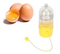 Manual Egg Shaker, Egg White Mixer in Shell, Egg Puller, Egg Spinner Scrambler with Pulling - Golden Egg Maker